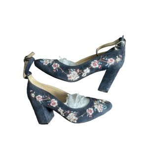 WHBM floral shoes